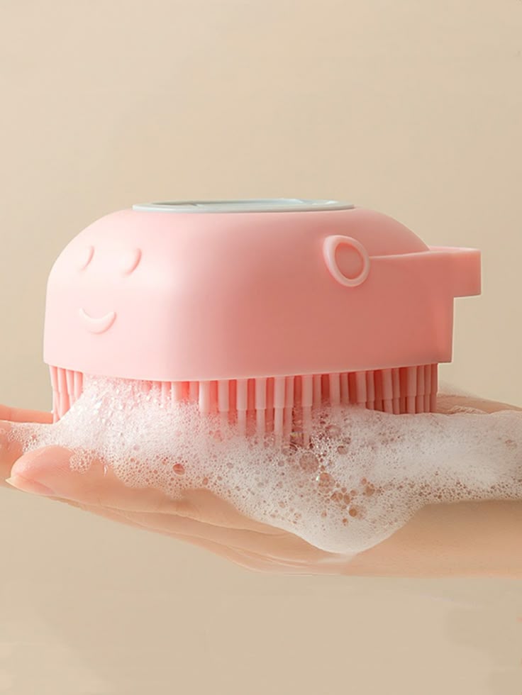 Body Scrubber with Soap Dispenser