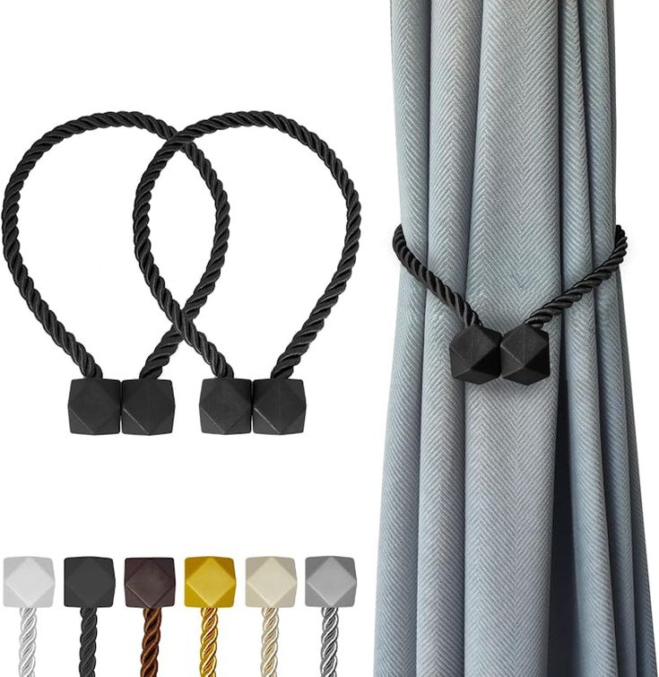 CURTAIN TIEBACKS