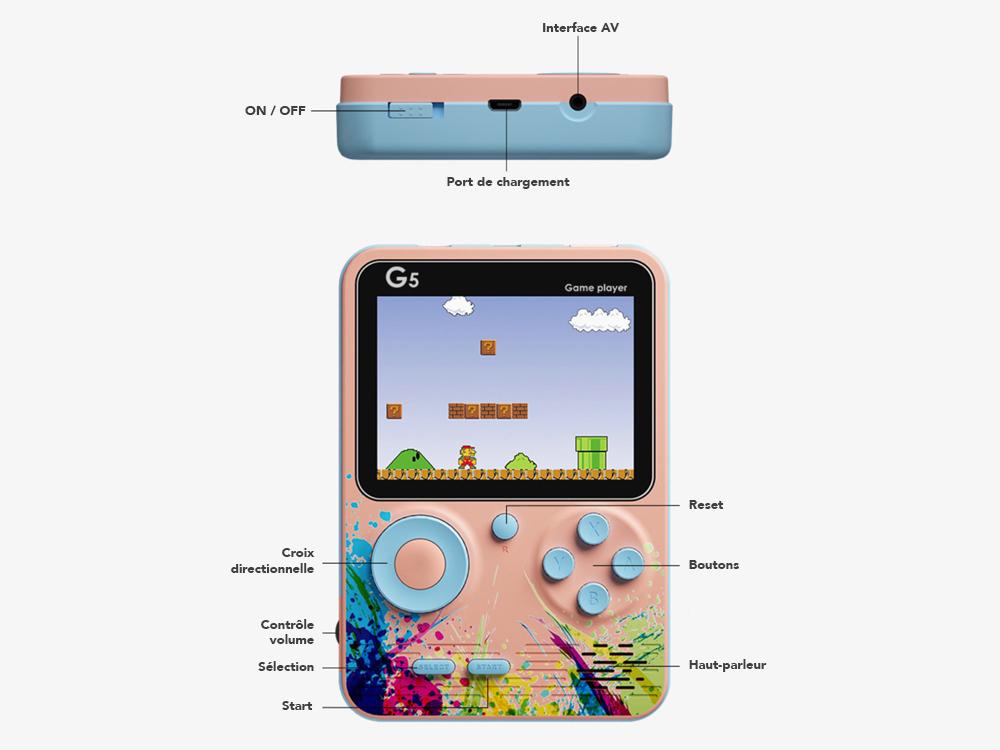 RETRO GAMING CONSOLE (500+ games )