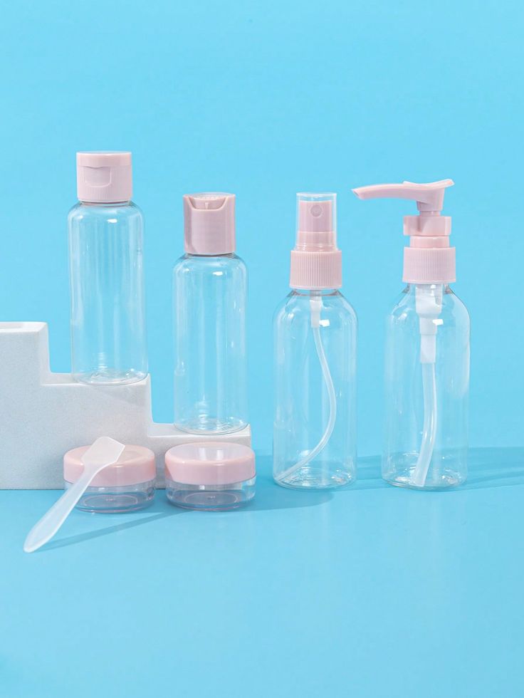 TRAVEL TOILETRIES BOTTLES