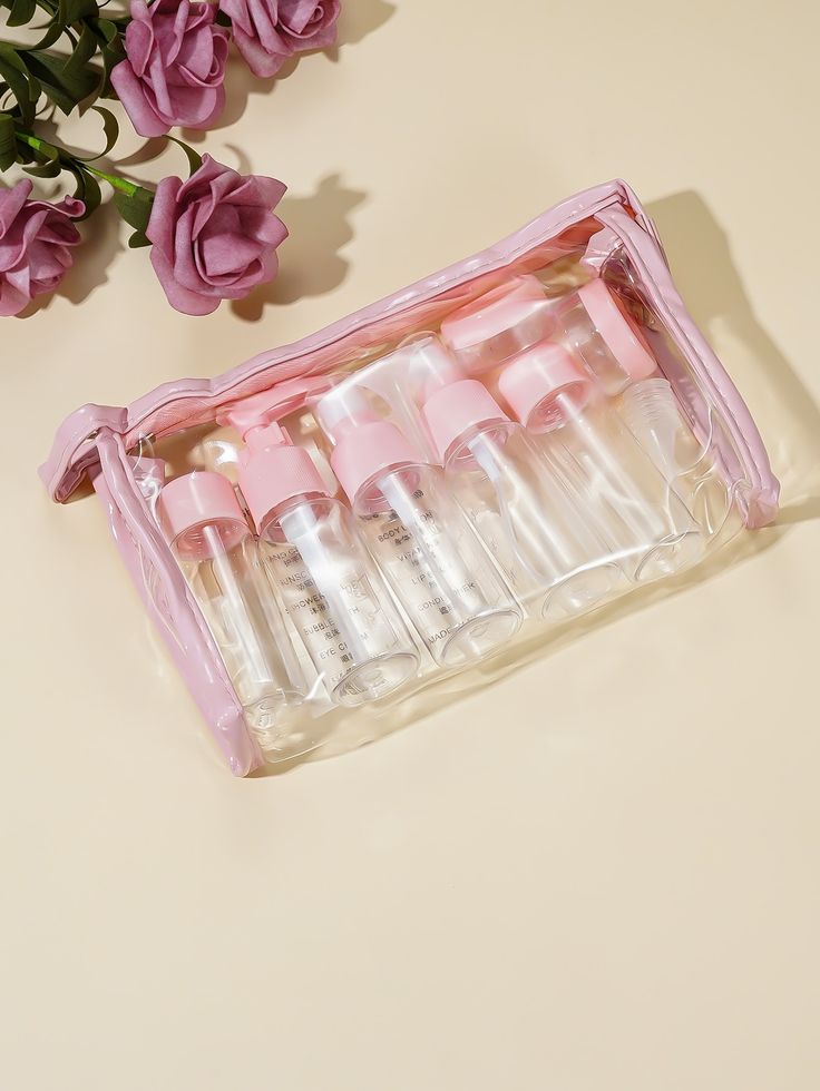 TRAVEL TOILETRIES BOTTLES