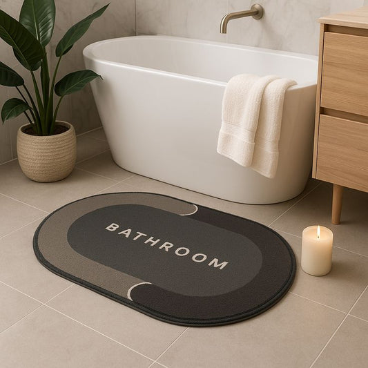 ANTI-SLIP SHOWER MAT (Oval)